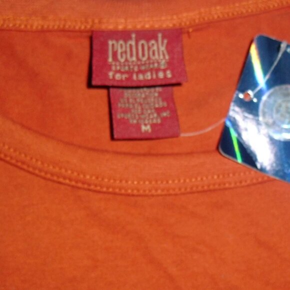 Texas Longhorns University Womens Embroidered Logo Long Sleeve Shirt Sz. Medium - Picture 3 of 4